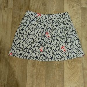 Lilly Pulitzer Anchor Skirt Size M. never worn!